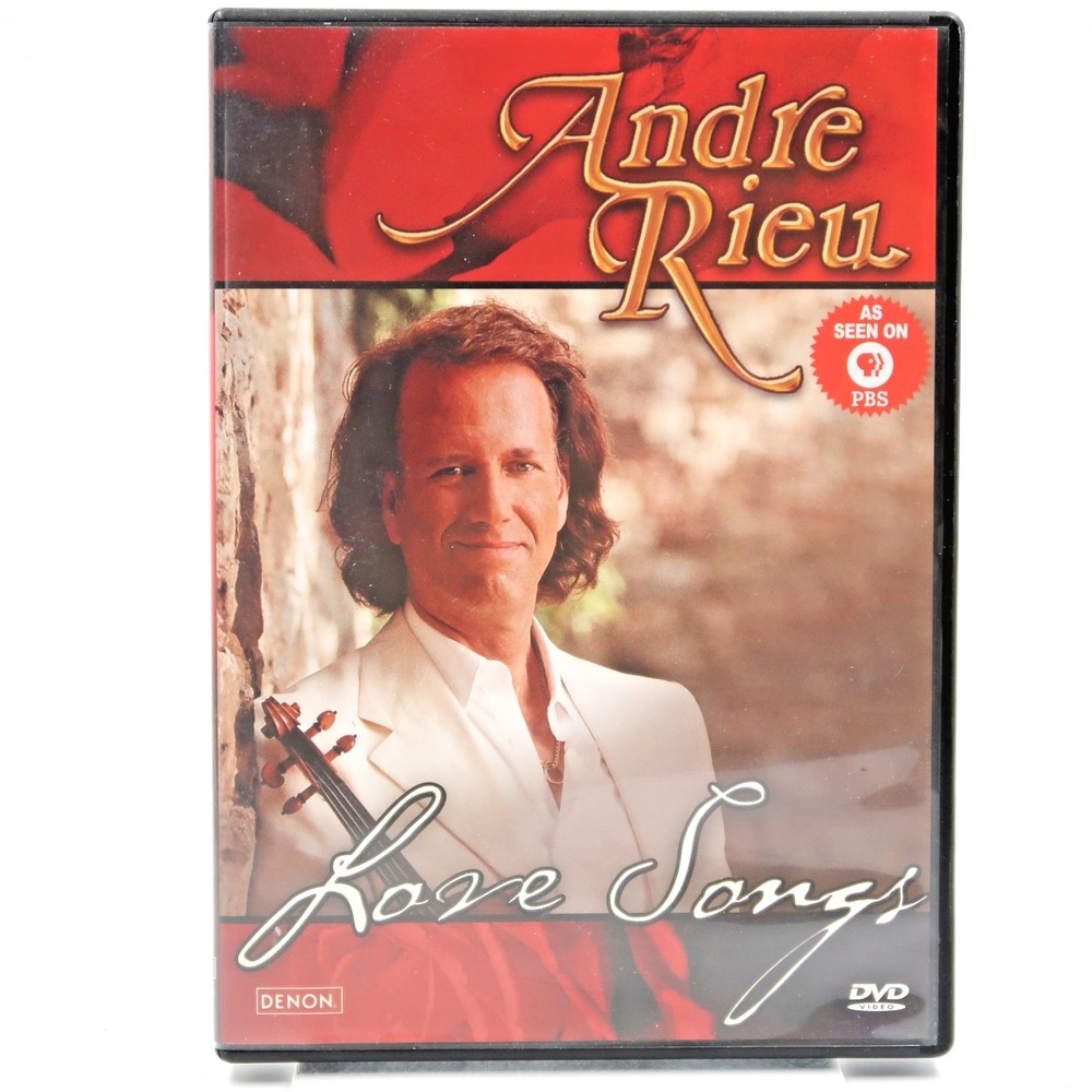 Andre Rieu Love Songs DVD 2005 Classical Music Romantic Symphonies PBS Special